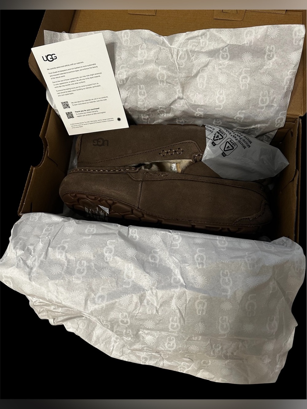 UGG Ansley Women’s Slippers in Espresso Size 8